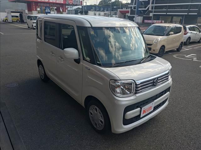 スペーシア ハイブリッドG 両側スライドドア 衝突被害軽減ブレーキ スマートキー 車線逸脱防止装置 アイドリングストップ クリアランスソナー ETC ECS(4枚目)