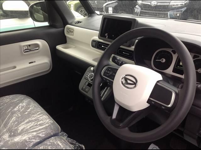 ムーヴキャンバス ストライプスＧ　両側電動スライドドア　スマートキー　衝突被害軽減ブレーキ　クリアランスソナー　ＥＣＳ　アイドリングストップ　シートヒーター　ＬＥＤヘッドライト（17枚目）