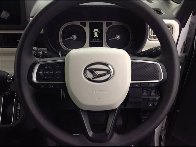 ムーヴキャンバス ストライプスＧ　両側電動スライドドア　スマートキー　衝突被害軽減ブレーキ　クリアランスソナー　ＥＣＳ　アイドリングストップ　シートヒーター　ＬＥＤヘッドライト（27枚目）