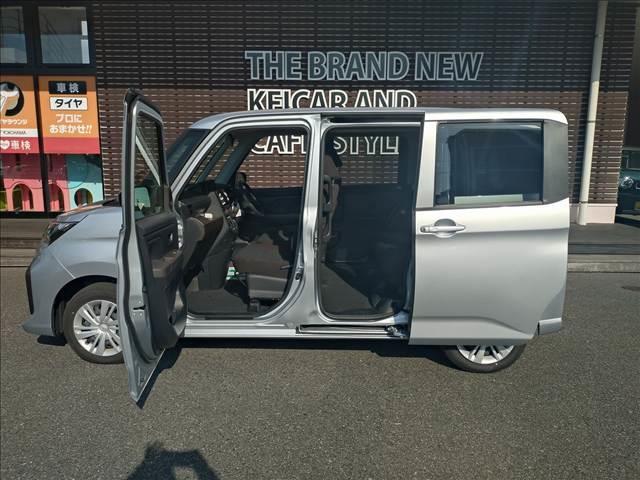 ルーミー X ディスプレイオーディオ バックカメラ 両側スライド片側電動ドア スマートキー 衝突被害軽減ブレーキ アイドリングストップ クリアランスソナー ETC ECS(9枚目)