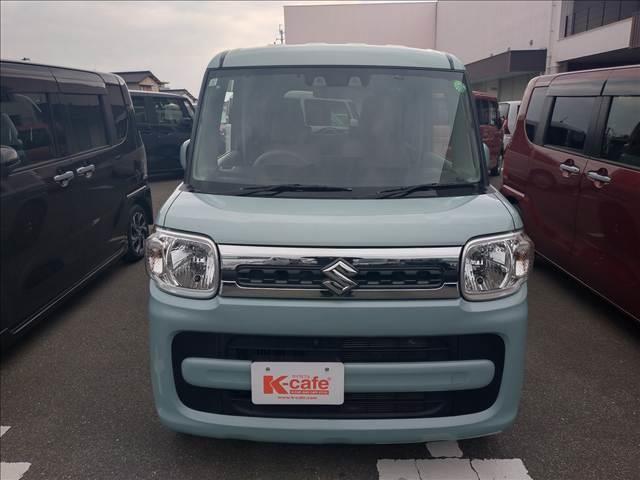 スペーシア ハイブリッドX フルセグナビ・Bluetooth付 バックカメラ 両側電動スライドドア スマートキー クリアランスソナー 衝突被害軽減ブレーキ 車線逸脱防止装置 ECS ETC シートヒーター ドライブレコーダー(4枚目)