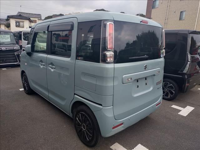 スペーシア ハイブリッドX フルセグナビ・Bluetooth付 バックカメラ 両側電動スライドドア スマートキー クリアランスソナー 衝突被害軽減ブレーキ 車線逸脱防止装置 ECS ETC シートヒーター ドライブレコーダー(8枚目)