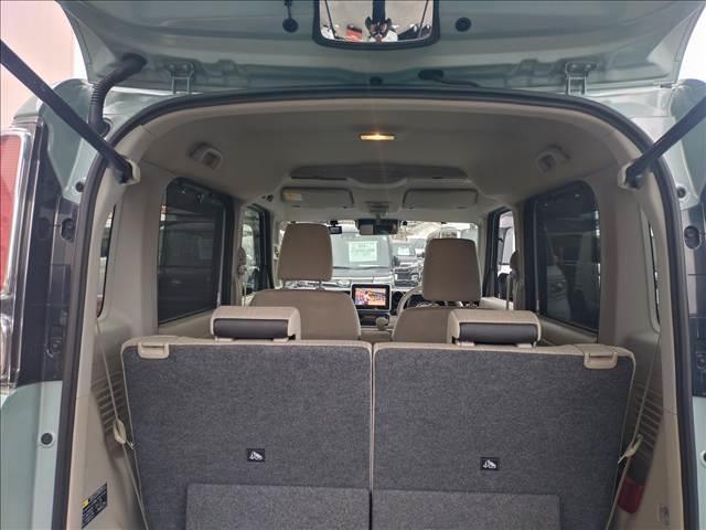 スペーシア ハイブリッドX フルセグナビ・Bluetooth付 バックカメラ 両側電動スライドドア スマートキー クリアランスソナー 衝突被害軽減ブレーキ 車線逸脱防止装置 ECS ETC シートヒーター ドライブレコーダー(9枚目)