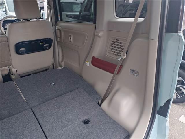 スペーシア ハイブリッドX フルセグナビ・Bluetooth付 バックカメラ 両側電動スライドドア スマートキー クリアランスソナー 衝突被害軽減ブレーキ 車線逸脱防止装置 ECS ETC シートヒーター ドライブレコーダー(13枚目)