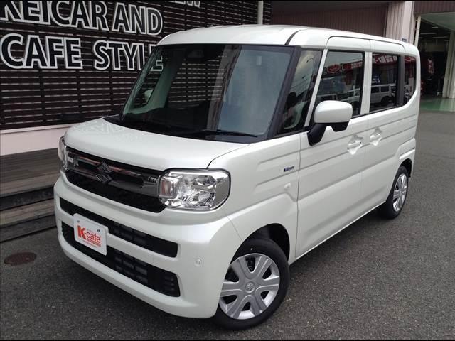 スペーシア ハイブリッドG 両側スライドドア 衝突被害軽減ブレーキ スマートキー アイドリングストップ ECS LEDヘッドライト(2枚目)