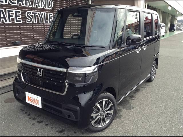 Ｎ－ＢＯＸカスタム ベースグレード　Ｈｏｎｄａ　ＳＥＮＳＩＮＧ　両側スライド片側電動ドア　スマートキー　シートヒーター　ＡＣＣ　ＥＣＳ　ＬＥＤヘッドライト（3枚目）