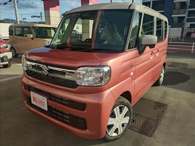 スペーシア ハイブリッドＸ　両側電動スライドドア　衝突被害軽減ブレーキ　スマートキー　車線逸脱防止装置　クリアランスソナー　アイドリングストップ　ＥＣＳ　ＬＥＤヘッドライト（3枚目）