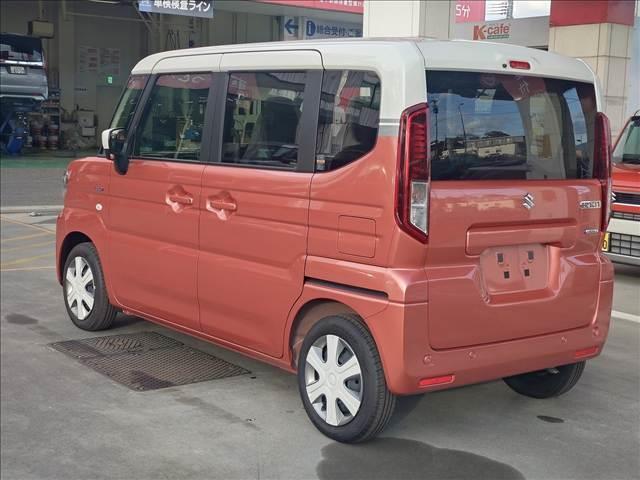 スペーシア ハイブリッドＸ　両側電動スライドドア　衝突被害軽減ブレーキ　スマートキー　車線逸脱防止装置　クリアランスソナー　アイドリングストップ　ＥＣＳ　ＬＥＤヘッドライト（9枚目）