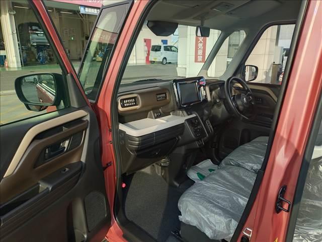 スペーシア ハイブリッドＸ　両側電動スライドドア　衝突被害軽減ブレーキ　スマートキー　車線逸脱防止装置　クリアランスソナー　アイドリングストップ　ＥＣＳ　ＬＥＤヘッドライト（13枚目）