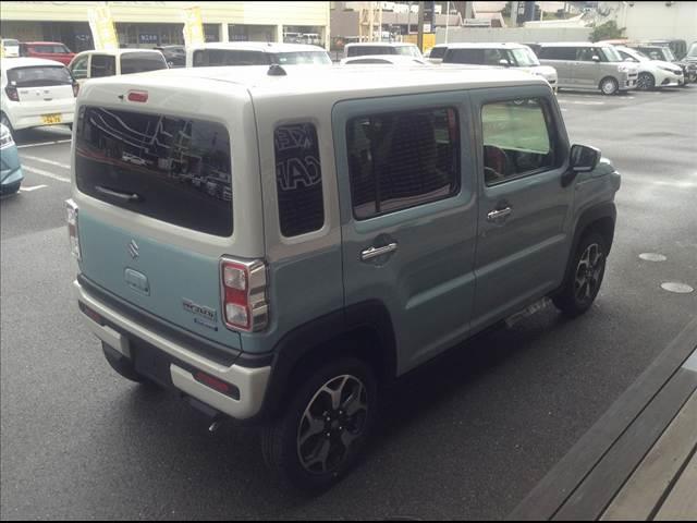 ハスラー ハイブリッドＸ　衝突被害軽減ブレーキ　車線逸脱防止装置　スマートキー　クリアランスソナー　アイドリングストップ　ＡＣＣ　ＥＣＳ　シートヒーター　ＬＥＤヘッドライト（6枚目）