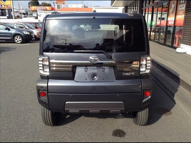 タフト Ｇ　ダーククロムベンチャー　衝突被害軽減ブレーキ　スマートキー　クリアランスソナー　アイドリングストップ　ＥＣＳ　シートヒーター　ＬＥＤヘッドライト（7枚目）