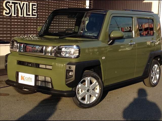 タフト Ｇ　メッキパック　衝突被害軽減ブレーキ　スマートキー　クリアランスソナー　アイドリングストップ　　ＥＣＳ　シートヒーター　ＬＥＤヘッドライト（3枚目）