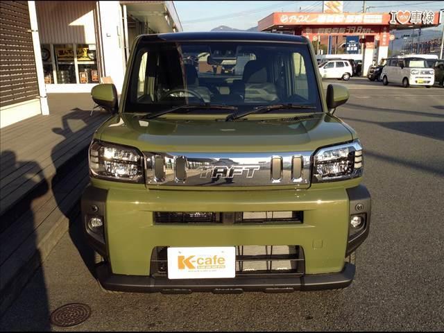 タフト Ｇ　メッキパック　衝突被害軽減ブレーキ　スマートキー　クリアランスソナー　アイドリングストップ　　ＥＣＳ　シートヒーター　ＬＥＤヘッドライト（4枚目）