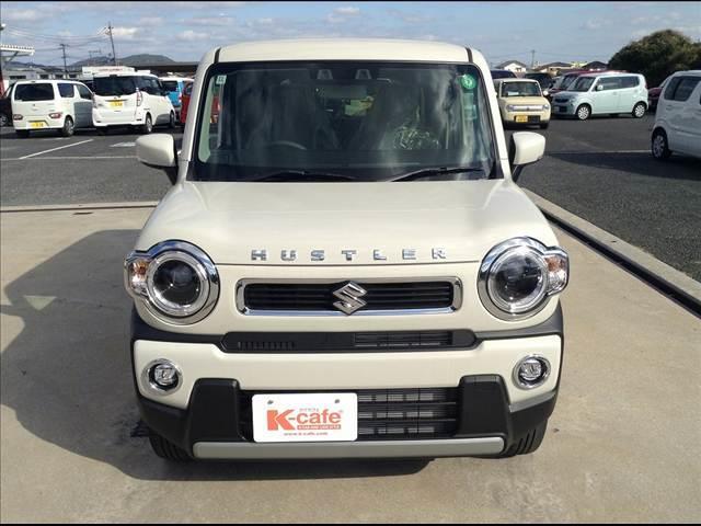 ハスラー ハイブリッドＸ　衝突被害軽減ブレーキ　車線逸脱防止装置　スマートキー　クリアランスソナー　アイドリングストップ　ＡＣＣ　ＥＣＳ　シートヒーター　ＬＥＤヘッドライト（4枚目）