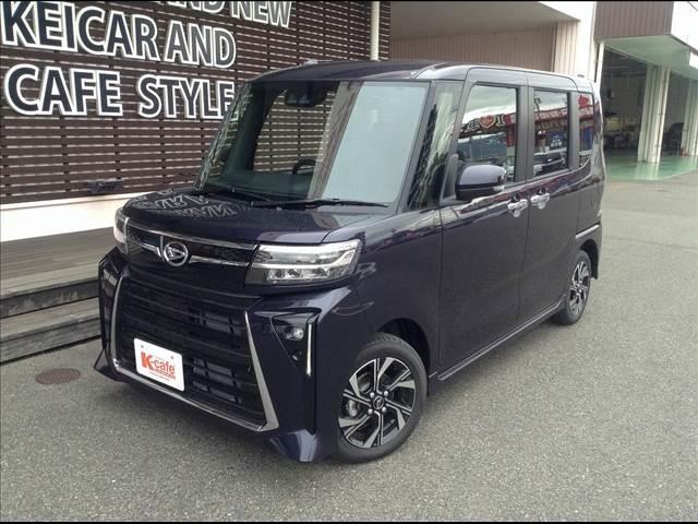 タント カスタムＸ　両側電動スライドドア　スマートキー　クリアランスソナー　アイドリングストップ　ＥＣＳ　シートヒーター　ＬＥＤヘッドライト（3枚目）