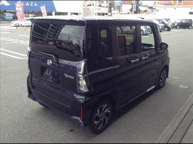 タント カスタムＸ　両側電動スライドドア　スマートキー　クリアランスソナー　アイドリングストップ　ＥＣＳ　シートヒーター　ＬＥＤヘッドライト（6枚目）
