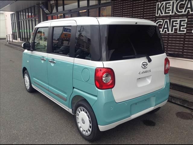 ムーヴキャンバス ストライプスG 両側電動スライドドア 衝突被害軽減ブレーキ スマートキー クリアランスソナー アイドリングストップ ECS LEDヘッドライト(8枚目)