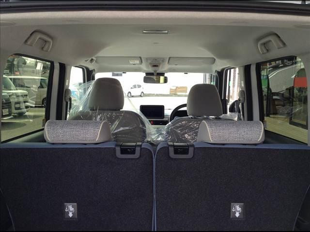 ムーヴキャンバス ストライプスG 両側電動スライドドア 衝突被害軽減ブレーキ スマートキー クリアランスソナー アイドリングストップ ECS LEDヘッドライト(13枚目)