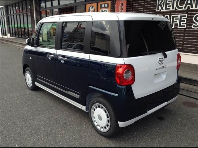 ムーヴキャンバス ストライプスG 両側電動スライドドア 衝突被害軽減ブレーキ スマートキー クリアランスソナー アイドリングストップ ECS LEDヘッドライト(8枚目)