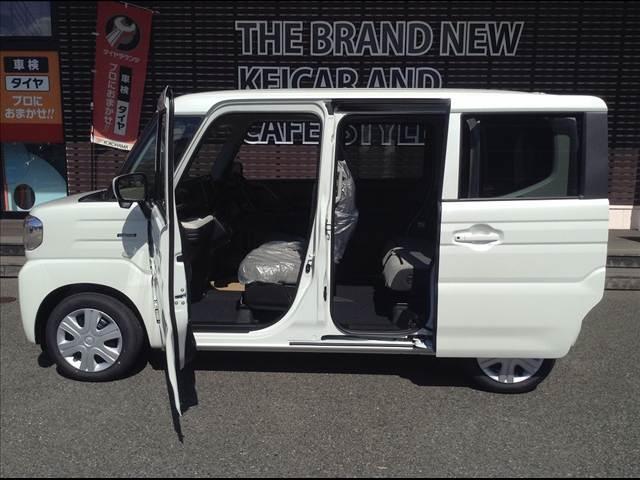 スペーシア ハイブリッドＸ　全方位モニター付メモリーナビゲーション・スズキコネクト対応通信機装着車　・両側電動スライドドア・衝突被害軽減ブレーキ　車線逸脱防止装置　スマートキー　クリアランスソナー　ＥＣＳ（10枚目）