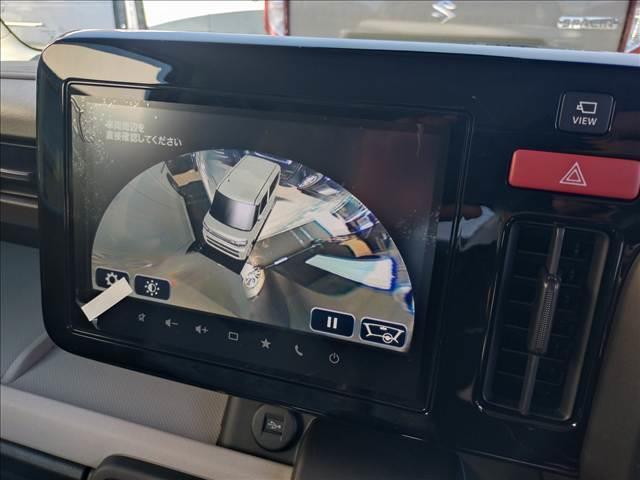 スペーシア ハイブリッドＸ　全方位モニター付メモリーナビゲーション・スズキコネクト対応通信機装着車　・両側電動スライドドア・衝突被害軽減ブレーキ　車線逸脱防止装置　スマートキー　クリアランスソナー　ＥＣＳ（26枚目）