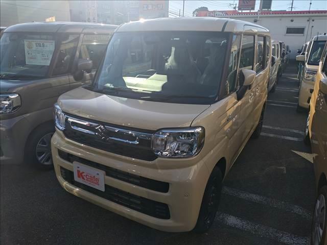 スペーシア ハイブリッドＧ　届出済未使用車・全方位モニター・衝突軽減ブレーキ・障害物物センサー（3枚目）