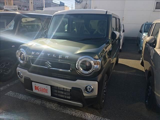 ハスラー ハイブリッドX 届出済み未使用車・LEDフォグランプ・360度プレミアムUVカットガラス・USB電源ソケット・15インチアルミホイール・6スピーカー(3枚目)