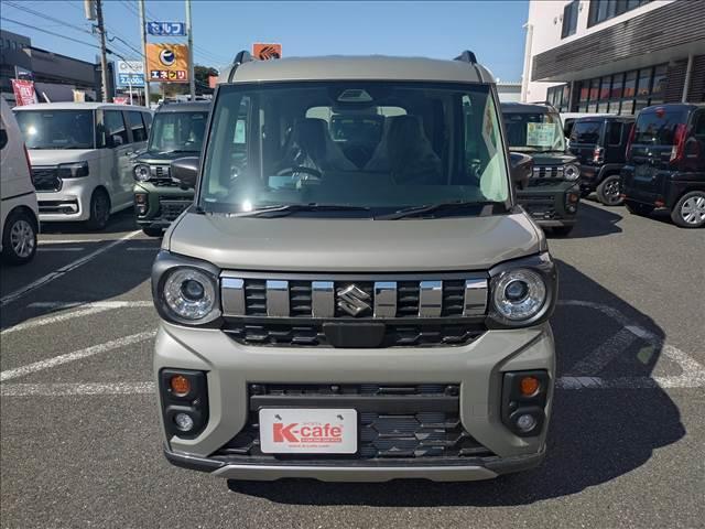 スペーシアギア ハイブリッドＸＺ　全方位モニター付ナビ・スズキコネクト対応　両側電動スライドドア　衝突被害軽減ブレーキ　スマートキー　車線逸脱防止装置　クリアランスソナー　アイドリングストップ　ＥＣＳ　ＡＣＣ　ＬＥＤヘッドライト（4枚目）