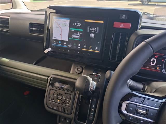 スペーシアギア ハイブリッドＸＺ　全方位モニター付ナビ・スズキコネクト対応　両側電動スライドドア　衝突被害軽減ブレーキ　スマートキー　車線逸脱防止装置　クリアランスソナー　アイドリングストップ　ＥＣＳ　ＡＣＣ　ＬＥＤヘッドライト（28枚目）