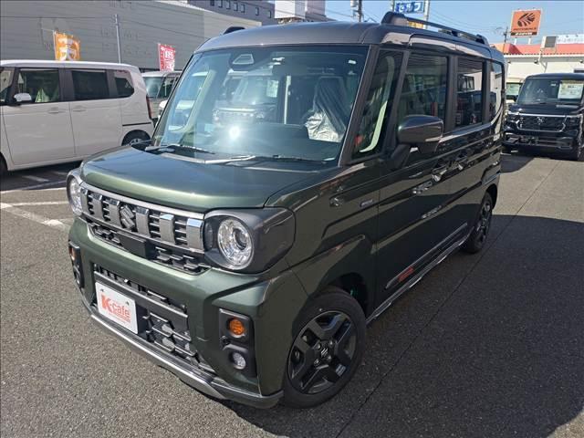 スペーシアギア ハイブリッドXZ 全方位ナビ・スズキコネクト対応通信機装着車 届出済未使用車・全方位モニター・両側電動スライドドア・マルチインフォメーションディスプレイ・LEDヘッドランプ・サーキュレーター(3枚目)