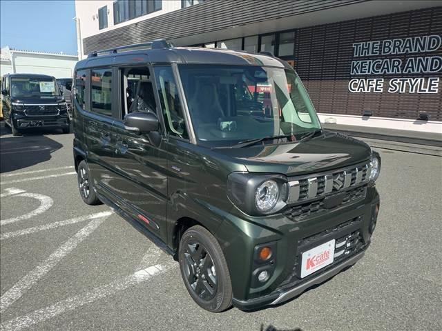 スペーシアギア ハイブリッドXZ 全方位ナビ 届出済未使用車・両側電動スライドドア・マルチインフォメーションディスプレイ・LEDヘッドランプ・サーキュレーター・運転席シートリフター・運転席+助手席シートヒーター(5枚目)