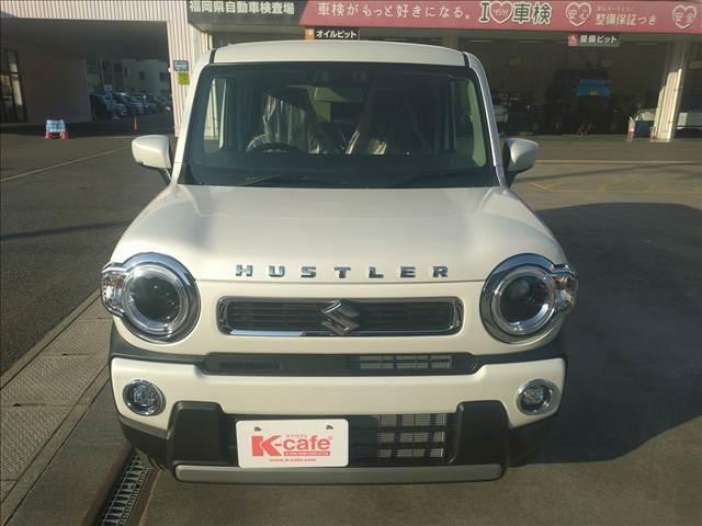 ハスラー ハイブリッドX 届出済み未使用車・LEDフォグランプ・360度プレミアムUVカットガラス・USB電源ソケット・15インチアルミホイール・6スピーカー(4枚目)
