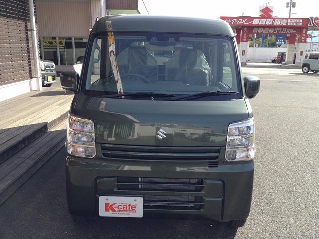 エブリイ ＰＣ　スズキセーフティサポート　衝突被害軽減ブレーキ　車線逸脱防止装置　ＬＥＤヘッドライト　クリアランスソナー　アイドリングストップ　ＥＣＳ（4枚目）