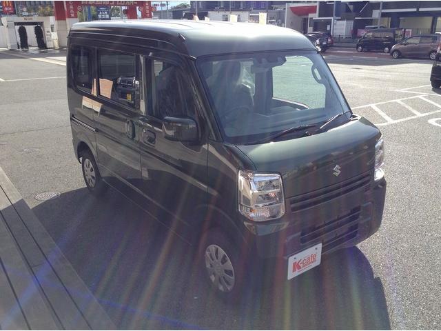 エブリイ ＰＣ　スズキセーフティサポート　衝突被害軽減ブレーキ　車線逸脱防止装置　ＬＥＤヘッドライト　クリアランスソナー　アイドリングストップ　ＥＣＳ（5枚目）
