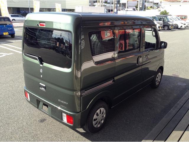 エブリイ ＰＣ　スズキセーフティサポート　衝突被害軽減ブレーキ　車線逸脱防止装置　ＬＥＤヘッドライト　クリアランスソナー　アイドリングストップ　ＥＣＳ（6枚目）