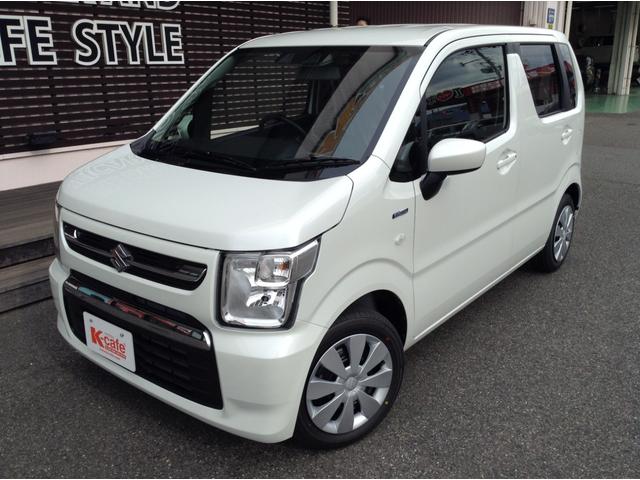 ワゴンＲ ハイブリッドＦＸ－Ｓ　届出済未使用車／安全装置付き／キーフリー（3枚目）