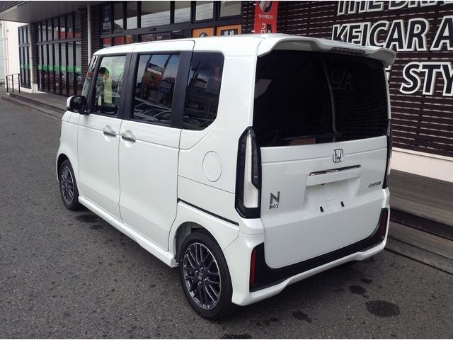 Ｎ－ＢＯＸカスタム ターボ　両側電動スライドドア　スマートキー　マニュアルモード付　衝突被害軽減ブレーキ　車線逸脱防止装置　ＬＥＤヘッドライト　シートヒーター　ＡＣＣ　ＥＣＳ（8枚目）