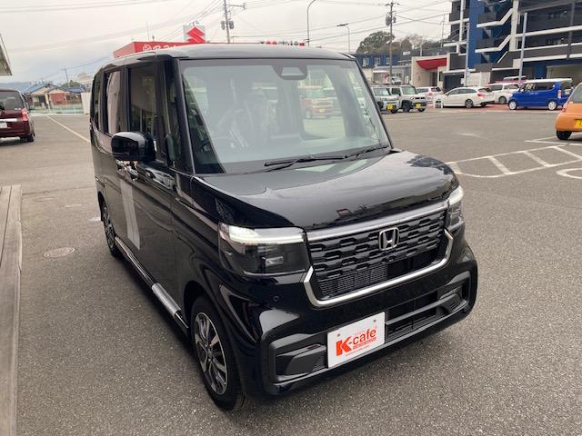 Ｎ－ＢＯＸカスタム ベースグレード　両側スライド片側電動ドア　スマートキー　衝突被害軽減ブレーキ　車線逸脱防止装置　ＬＥＤヘッドライト　ＡＣＣ　ＥＣＳ　シートヒーター（4枚目）