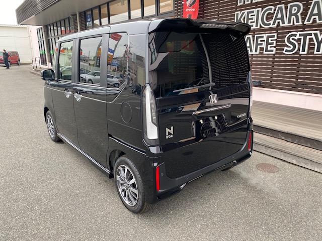 Ｎ－ＢＯＸカスタム ベースグレード　両側スライド片側電動ドア　スマートキー　衝突被害軽減ブレーキ　車線逸脱防止装置　ＬＥＤヘッドライト　ＡＣＣ　ＥＣＳ　シートヒーター（7枚目）