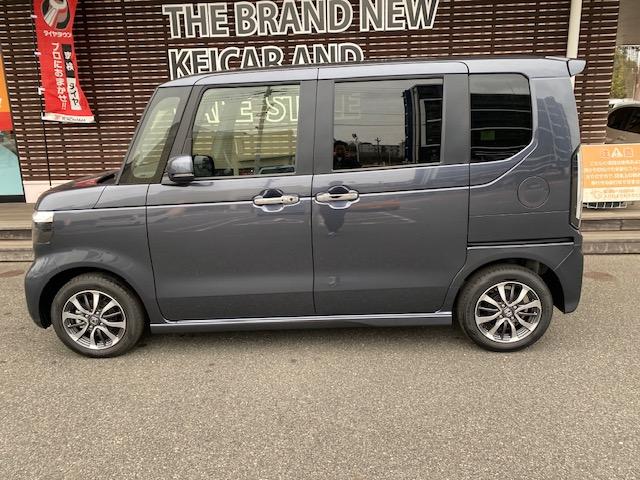 Ｎ－ＢＯＸカスタム ベースグレード　両側スライド片側電動ドア　スマートキー　衝突被害軽減ブレーキ　車線逸脱防止装置　ＬＥＤヘッドライト　シートヒーター　ＡＣＣ　ＥＣＳ（8枚目）