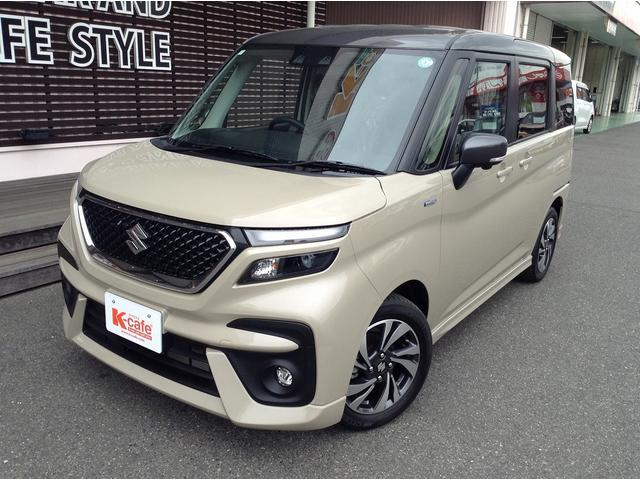 ソリオバンディット ハイブリッドＭＶ　ハイブリッドＭＶ（５名）全方位モニター付き／両側電動スライドドア／充電ポート（2枚目）