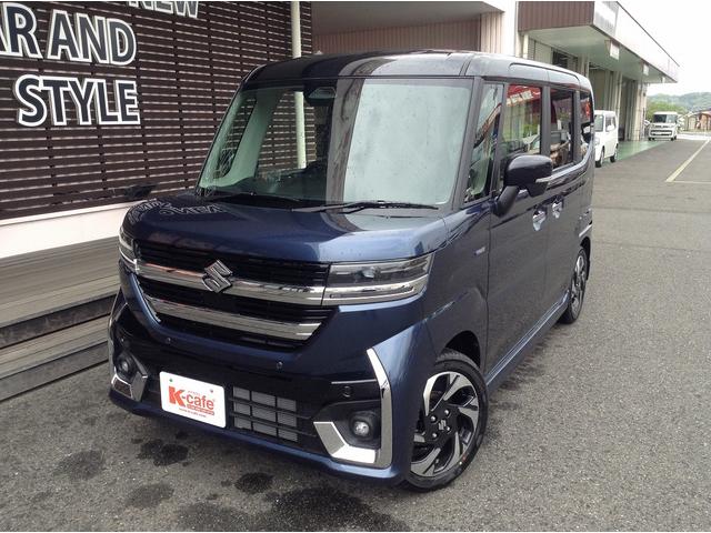 スペーシアカスタム ハイブリッドＸＳ　両側電動スライドドア　スマートキー　衝突被害軽減ブレーキ　車線逸脱防止装置　ヘッドアップディスプレイ　リヤサーキュレーター　ＬＥＤヘッドライト　ＡＣＣ　ＥＣＳ（3枚目）