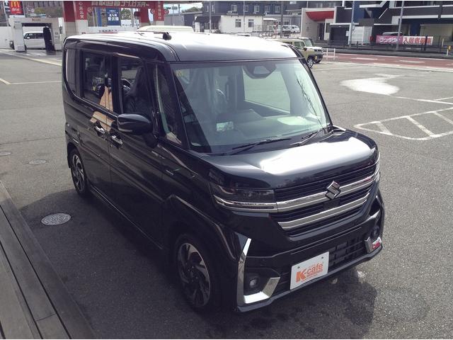 スペーシアカスタム ハイブリッドＸＳ　両側電動スライドドア　スマートキー　衝突被害軽減ブレーキ　車線逸脱防止装置　ＬＥＤヘッドライト　ＡＣＣ　ＥＣＳ　アイドリングストップ（5枚目）