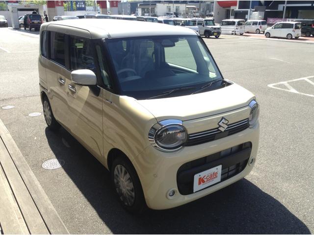 ワゴンＲスマイル ハイブリッドＸ　両側電動スライドドア／シート―ヒーター運転席・助手席／充電ポート二個（4枚目）
