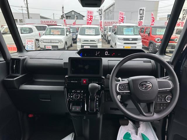 タント カスタムＸ　両側電動スライドドア　スマートキー　衝突被害軽減ブレーキ　クリアランスソナー　シートヒーター　ＬＥＤヘッドライト　アイドリングストップ（2枚目）