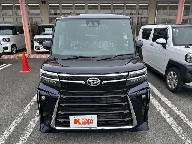 タント カスタムＸ　両側電動スライドドア　スマートキー　衝突被害軽減ブレーキ　クリアランスソナー　シートヒーター　ＬＥＤヘッドライト　アイドリングストップ（4枚目）