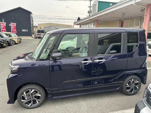 タント カスタムＸ　両側電動スライドドア　スマートキー　衝突被害軽減ブレーキ　クリアランスソナー　シートヒーター　ＬＥＤヘッドライト　アイドリングストップ（10枚目）