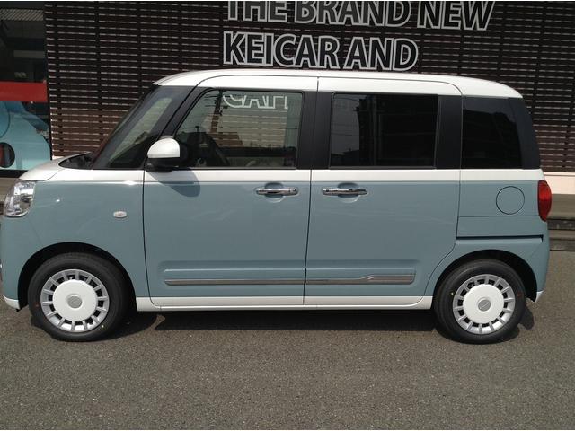 ムーヴキャンバス ストライプスＧ　両側電動スライドドア　衝突被害軽減ブレーキ　スマートキー　クリアランスソナー　シートヒーター　ＬＥＤヘッドライト（9枚目）