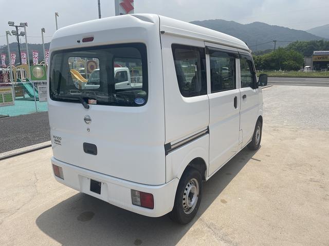 ＮＶ１００クリッパーバン ＤＸ　ハイルーフ　ＡＧＳ車　７インチワンセグナビ（6枚目）
