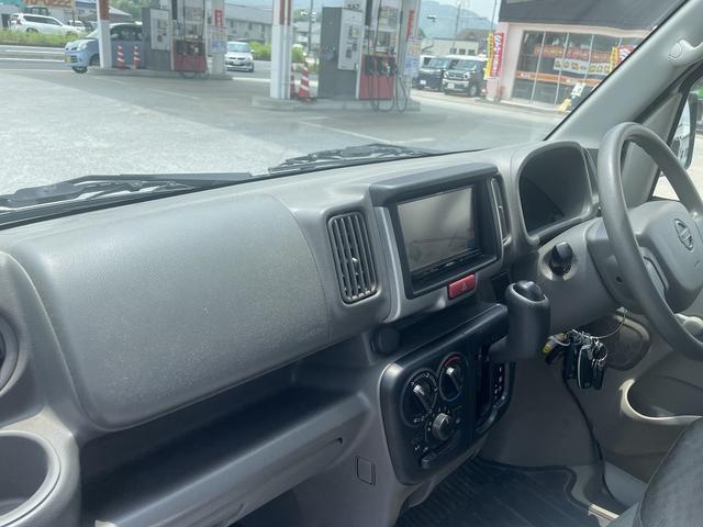 ＮＶ１００クリッパーバン ＤＸ　ハイルーフ　ＡＧＳ車　７インチワンセグナビ（10枚目）